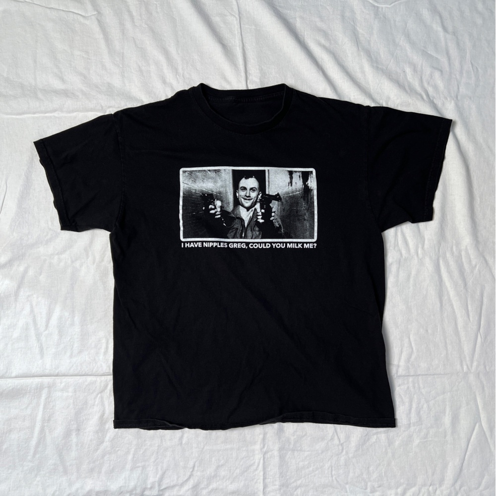 TAXI DRIVER / MEET THE PARENTS graphic tee L